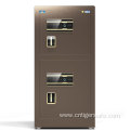 Tiger safes 2-door brown 120cm high Fingerprint Lock